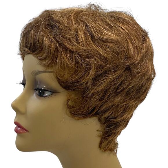 Short Layered Pixie Wig Vivica A Fox Human P4/27/30 for Women NWT - A861W-2z - Picture 13 of 13